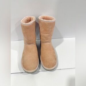 UGG Australia Classic Short Boot Pink Shearling Suede Women’s 8